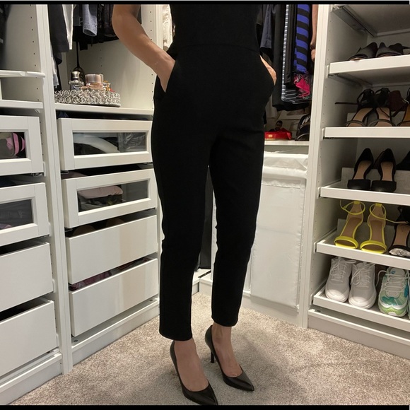 Aritzia Babaton Chance jumpsuit black size 0 - Picture 5 of 11